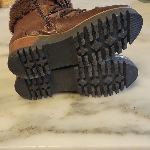 Manas genuine leather & suede size 36 winter boots - Picture 6 of 6